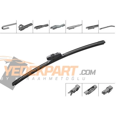 SİLGİ SÜPÜRGESİ MUZ TİP ÇOK APARATLI 450MM -AE45